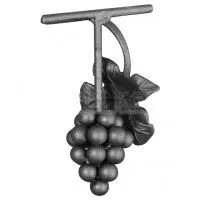 Виноград с листом (SK21.04) 155х110мм